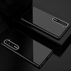 Silicone Frame Mirror Case Cover M01 for Samsung Galaxy Note 10 5G Black