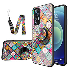 Silicone Frame Mirror Case Cover M01 for Xiaomi Mi 12S 5G Colorful