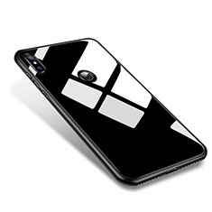 Silicone Frame Mirror Case Cover M01 for Xiaomi Mi 8 Black