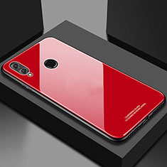 Silicone Frame Mirror Case Cover M02 for Huawei Honor 10 Lite Red