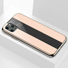 Silicone Frame Mirror Case Cover T01 for Apple iPhone 11 Pro Gold