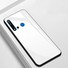 Silicone Frame Mirror Case Cover T01 for Huawei Nova 5i White