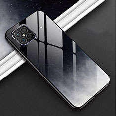 Silicone Frame Mirror Case Cover T01 for Huawei Nova 8 SE 5G Dark Gray