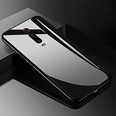 Silicone Frame Mirror Case Cover T03 for Xiaomi Redmi K20 Pro Black