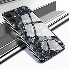 Silicone Frame Mirror Case Cover T04 for Apple iPhone 11 Black