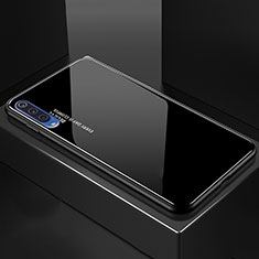 Silicone Frame Mirror Rainbow Gradient Case Cover for Xiaomi Mi 9 Black