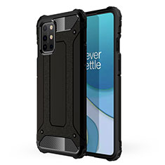 Silicone Matte Finish and Plastic Back Cover Case for OnePlus 8T 5G Black