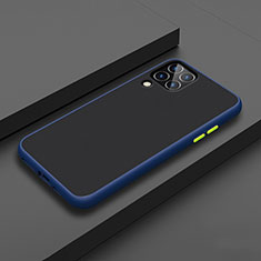 Silicone Matte Finish and Plastic Back Cover Case U01 for Huawei Nova 6 SE Blue