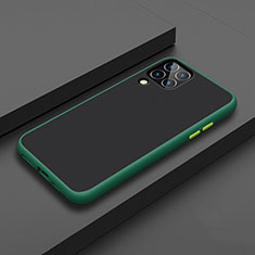 Silicone Matte Finish and Plastic Back Cover Case U01 for Huawei Nova 7i Green