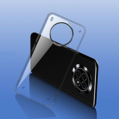 Silicone Transparent Frame Case Cover AC1 for Huawei Nova 8i Black