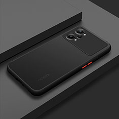Silicone Transparent Frame Case Cover for Oppo K10 Pro 5G Black