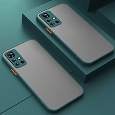 Silicone Transparent Frame Case Cover for Xiaomi Redmi 10 (2022) Green