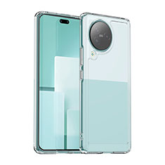 Silicone Transparent Frame Case Cover J02S for Xiaomi Civi 3 5G Clear