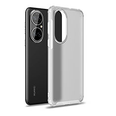 Silicone Transparent Frame Case Cover WL1 for Huawei P50 Pro Clear