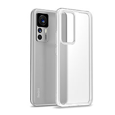 Silicone Transparent Frame Case Cover WL1 for Xiaomi Mi 12T Pro 5G Clear