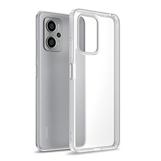 Silicone Transparent Frame Case Cover WL1 for Xiaomi Poco X4 GT 5G Clear
