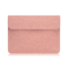 Sleeve Velvet Bag Case Pocket for Huawei Honor MagicBook 15 Pink