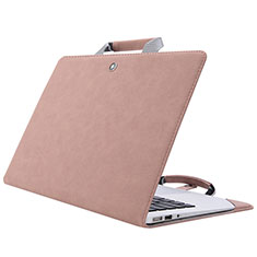 Sleeve Velvet Bag Case Pocket for Huawei Matebook 13 (2020) Pink