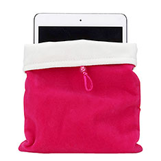 Sleeve Velvet Bag Case Pocket for Samsung Galaxy Tab A6 7.0 SM-T280 SM-T285 Hot Pink