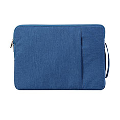Sleeve Velvet Bag Case Pocket S02 for Samsung Galaxy Book Flex 13.3 NP930QCG Blue