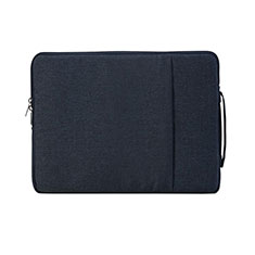 Sleeve Velvet Bag Case Pocket S02 for Samsung Galaxy Book Flex 13.3 NP930QCG Navy Blue