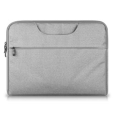 Sleeve Velvet Bag Case Pocket S03 for Huawei Matebook X Pro (2020) 13.9 Gray
