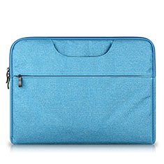 Sleeve Velvet Bag Case Pocket S03 for Huawei Matebook X Pro (2020) 13.9 Sky Blue