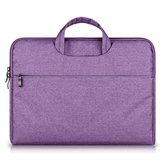 Sleeve Velvet Bag Case Pocket S03 for Samsung Galaxy Book Flex 13.3 NP930QCG Purple