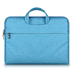 Sleeve Velvet Bag Case Pocket S03 for Samsung Galaxy Book Flex 13.3 NP930QCG Sky Blue