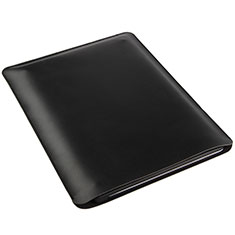 Sleeve Velvet Bag Leather Case Pocket for Apple iPad 3 Black