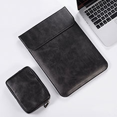 Sleeve Velvet Bag Leather Case Pocket for Apple MacBook Pro 13 inch Retina Black