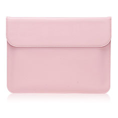 Sleeve Velvet Bag Leather Case Pocket L02 for Huawei Honor MagicBook 15 Pink