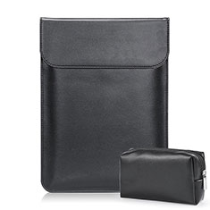 Sleeve Velvet Bag Leather Case Pocket L02 for Samsung Galaxy Book Flex 13.3 NP930QCG Black