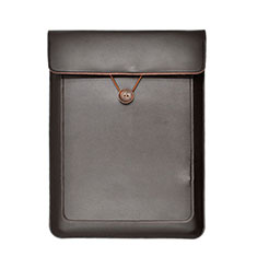 Sleeve Velvet Bag Leather Case Pocket L03 for Huawei Matebook 13 (2020) Brown