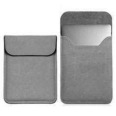 Sleeve Velvet Bag Leather Case Pocket L03 for Samsung Galaxy Book Flex 13.3 NP930QCG Gray