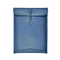 Sleeve Velvet Bag Leather Case Pocket L04 for Huawei Matebook X Pro (2020) 13.9 Blue