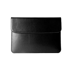 Sleeve Velvet Bag Leather Case Pocket L05 for Apple MacBook Pro 15 inch Black
