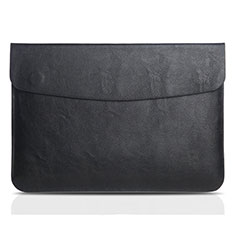 Sleeve Velvet Bag Leather Case Pocket L06 for Apple MacBook 12 inch Black