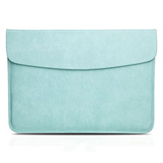 Sleeve Velvet Bag Leather Case Pocket L06 for Apple MacBook 12 inch Cyan