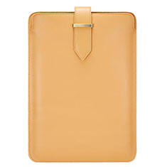 Sleeve Velvet Bag Leather Case Pocket L06 for Huawei Matebook X Pro (2020) 13.9 Orange