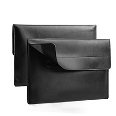 Sleeve Velvet Bag Leather Case Pocket L11 for Apple MacBook Air 13.3 inch (2018) Black