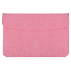 Sleeve Velvet Bag Leather Case Pocket L15 for Apple MacBook Air 13.3 inch (2018) Pink