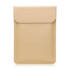 Sleeve Velvet Bag Leather Case Pocket L21 for Apple MacBook Air 13 inch Gold