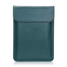 Sleeve Velvet Bag Leather Case Pocket L21 for Apple MacBook Air 13 inch Green