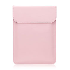 Sleeve Velvet Bag Leather Case Pocket L21 for Apple MacBook Pro 13 inch (2020) Pink