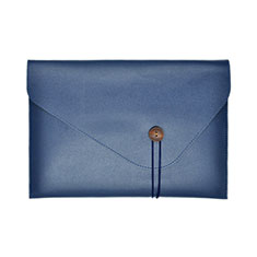 Sleeve Velvet Bag Leather Case Pocket L22 for Apple MacBook Air 13.3 inch (2018) Blue