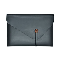 Sleeve Velvet Bag Leather Case Pocket L22 for Apple MacBook Pro 13 inch Black