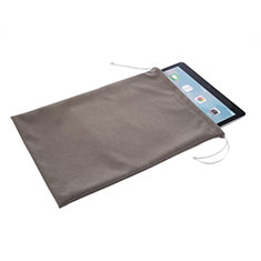 Sleeve Velvet Bag Slip Pouch for Apple iPad Pro 12.9 (2017) Gray