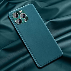 Soft Luxury Leather Snap On Case Cover A01 for Apple iPhone 13 Pro Green