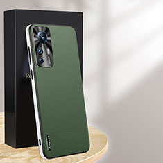 Soft Luxury Leather Snap On Case Cover AT1 for Xiaomi Mi 12T Pro 5G Green